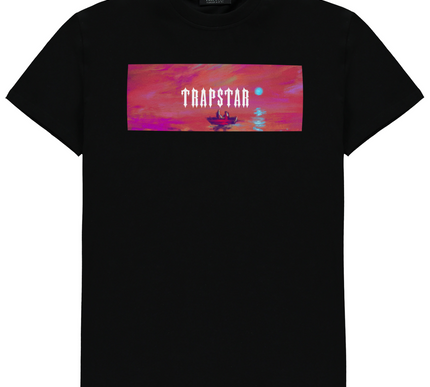 Trapstar x Dave box logo black t-shirt - Medium