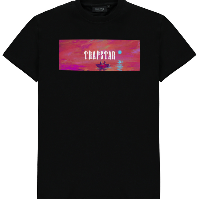 Trapstar x Dave box logo black t-shirt - Medium