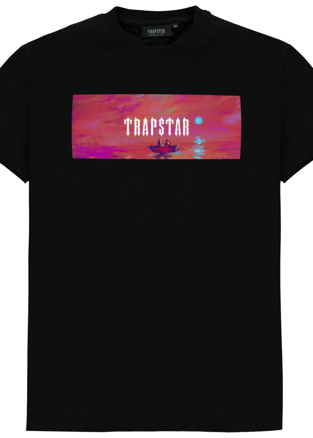 Trapstar x Dave box logo black t-shirt - Medium
