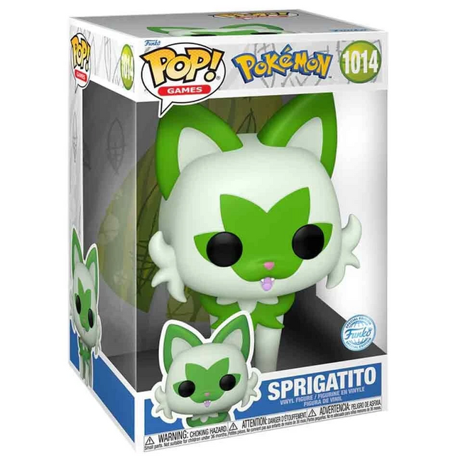 Sprigatito #1014 Super Sized 10" inch Pokemon Funko Pop! vinyl