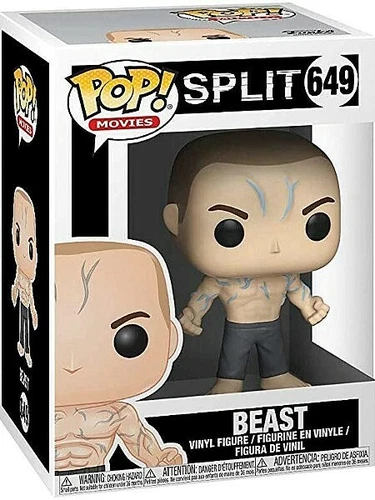 Beast #649 "MOVIES" - SPLIT - Funko Pop! Vinyl Figure (damaged)