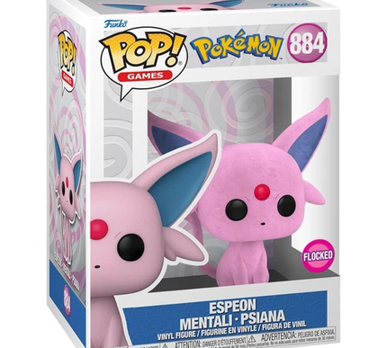 Espeon #884 (flocked) Pokemon Funko Pop! vinyl