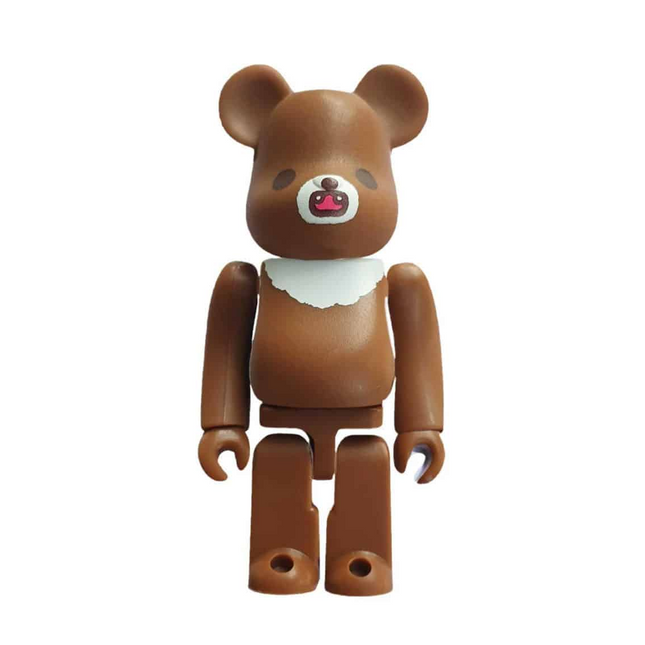 Rilakkuma Bearbrick Series 45 100% Cute Bear Medicom Toys Be@rbrick (Dark brown)