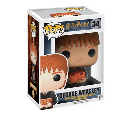 George Weasley #34 Harry Potter Funko Pop! vinyl  (damaged)