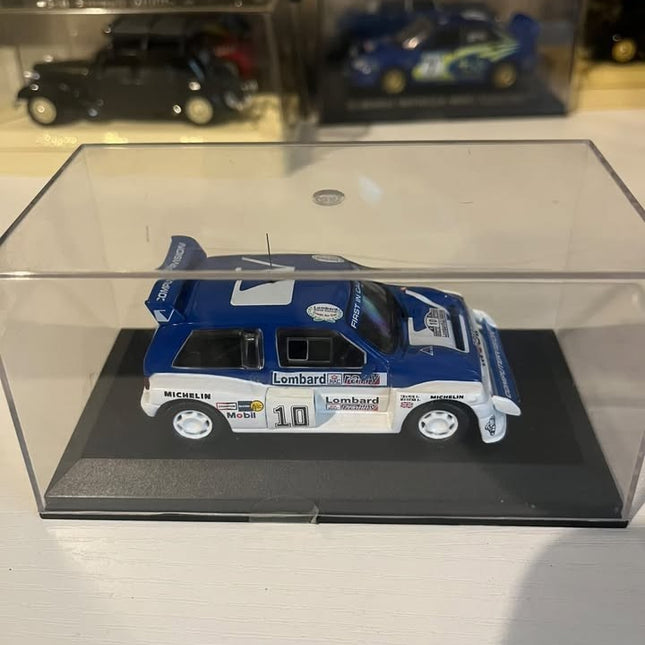 MG METRO 6r4 RAC rally 1985 T.Pond - R.Arthur diescast car 1:43