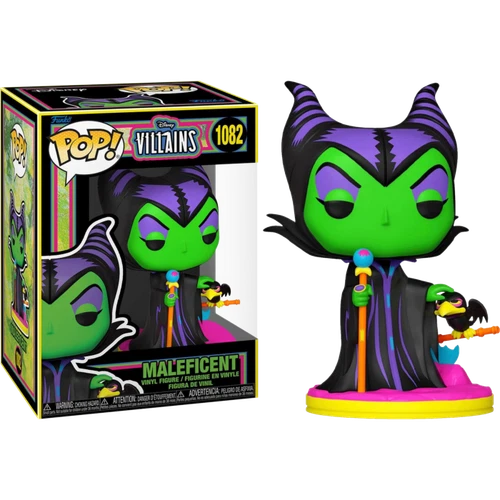 Maleficent #1082 Disney  Black light Funko Pop! vinyl