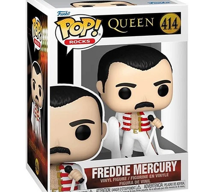 Freddy mercury #414 Music Funko Pop! Vinyl