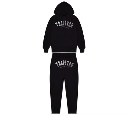 Lightning Irongate Arch Hooded Tracksuit - Black - XS
