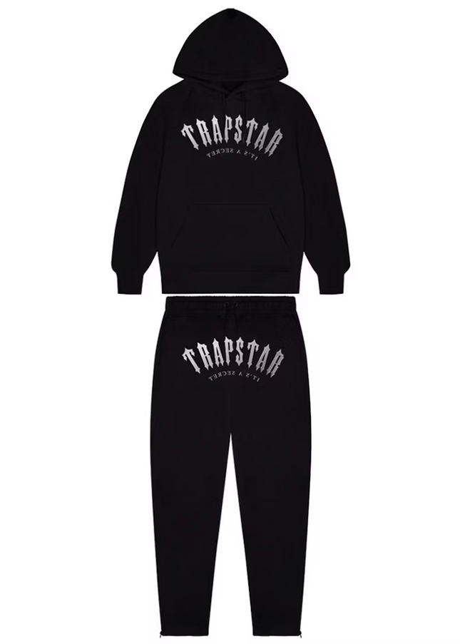 Lightning Irongate Arch Hooded Tracksuit - Black - XS