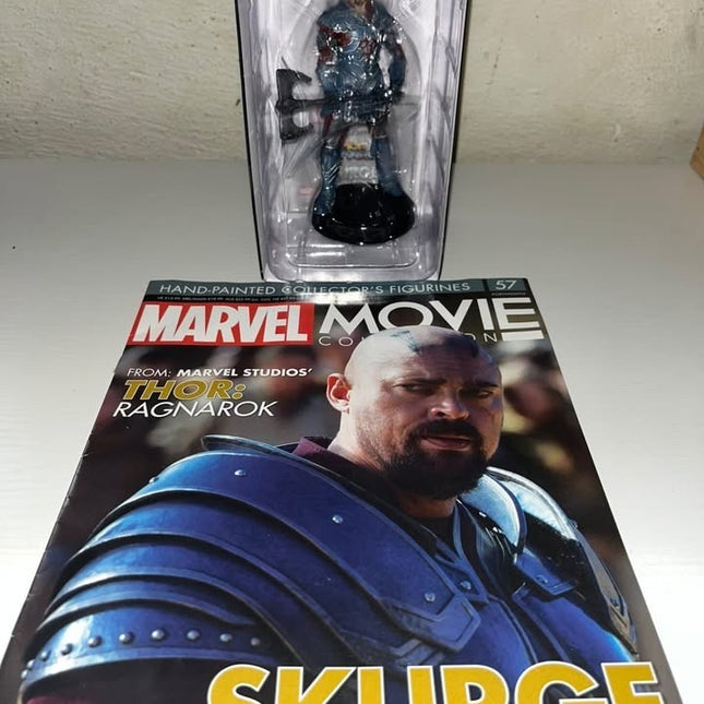 Skurge #57 THOR  Marvel Movie Hand painted Eaglemoss figurine with magazine 
