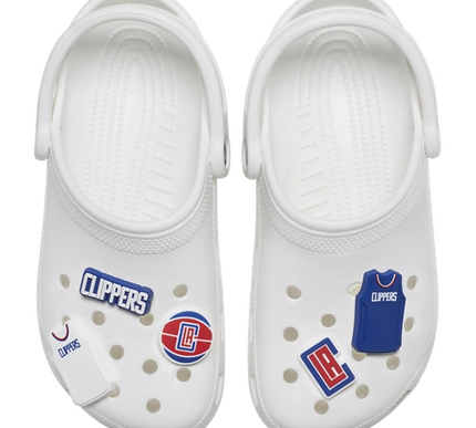 NEW Crocs Jibbitz Nba Los Angeles Clippers 5 Pack