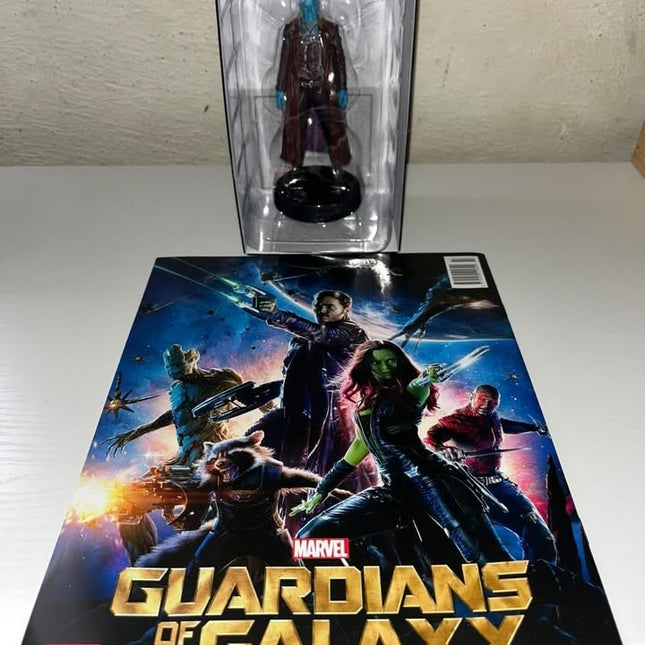 Yondu #47 Guardians of the galaxy Hand painted Eaglemoss figurine with magazine 