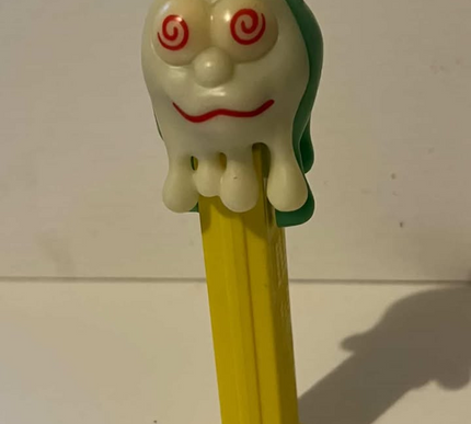 Vintage Pez Dispenser Halloween-Slimy Sid Ghost 1990's