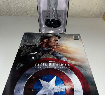 Howard stark #39  Marvel Movie Hand painted Eaglemoss figurine with magazine 