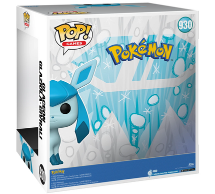 Glaceon #930 Super Sized 10" inch Pokemon Funko Pop! vinyl