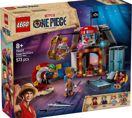 LEGO ONE PIECE Buggy the Clown's Circus Tent 75637