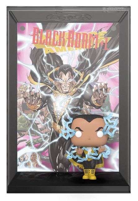 black adam #08 Pop! funko vinyl DC + Free case