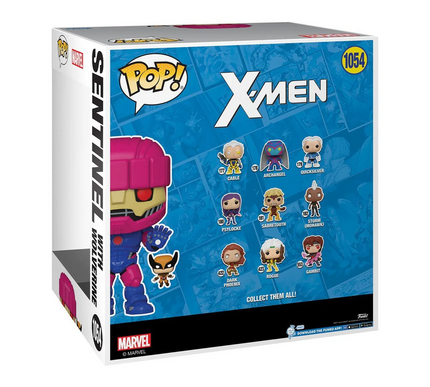 Sentinel #1054 SUPER SIZED 10"IN BLACK LIGHT  CHASE Marvel Funko Pop! vinyl 