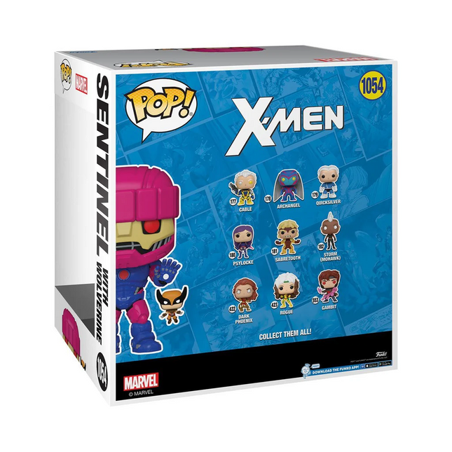 Sentinel #1054 SUPER SIZED 10"IN BLACK LIGHT  CHASE Marvel Funko Pop! vinyl 