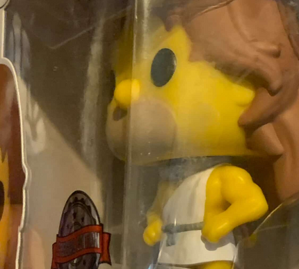 Young obeseus #1204 THE SIMPSONS "TV" Funko Pop! Vinyl Figure (damaged)