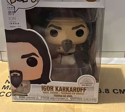 Igor karkaroff #95 Harry Potter Funko Pop! vinyl (damaged)