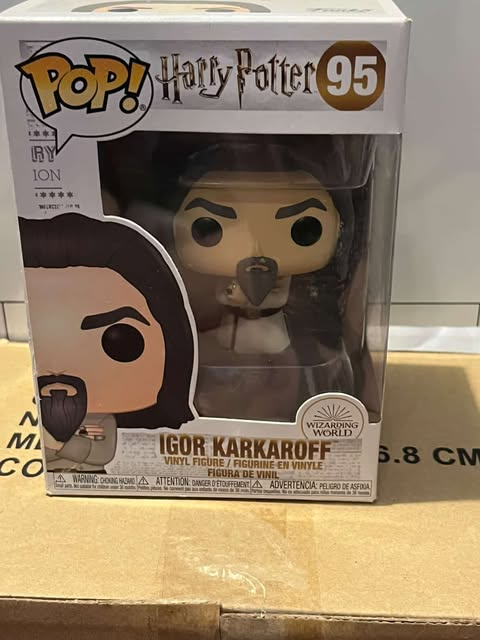 Igor karkaroff #95 Harry Potter Funko Pop! vinyl (damaged)