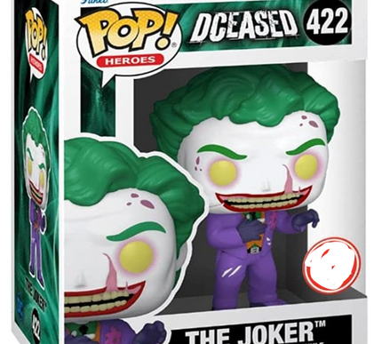 Dceased the joker #422 Pop! funko vinyl DC + Free case