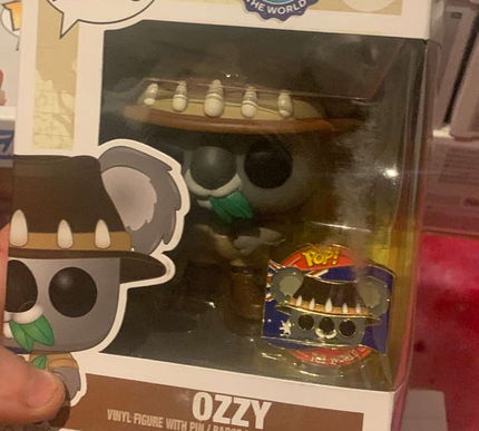 Ozzy #04 AUSTRALIAN Funko Pop! Vinyl Figure (damaged) 