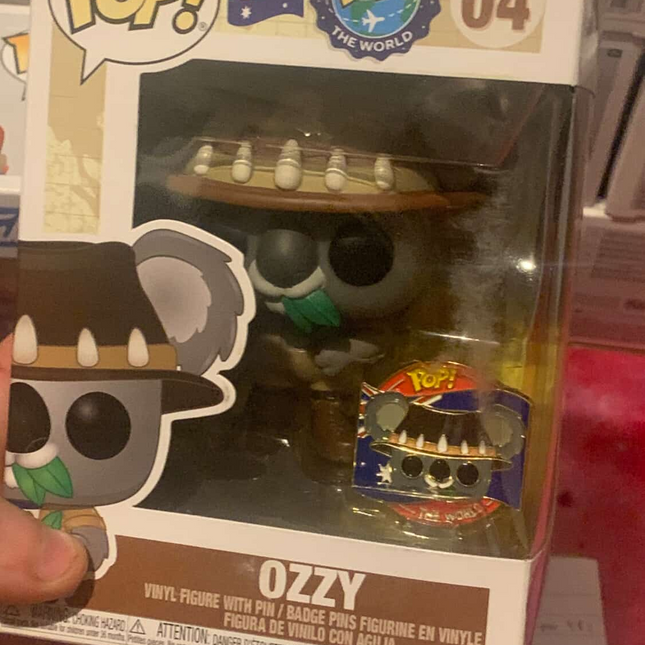 Ozzy #04 AUSTRALIAN Funko Pop! Vinyl Figure (damaged) 
