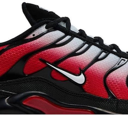 Nike Air Max Plus TN White/Black/Red Fade Mens Size US 9 DM0032-017