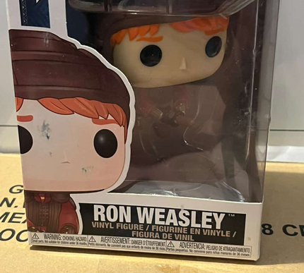 Ron Weasley #54 Harry Potter Funko Pop! vinyl  (damaged)