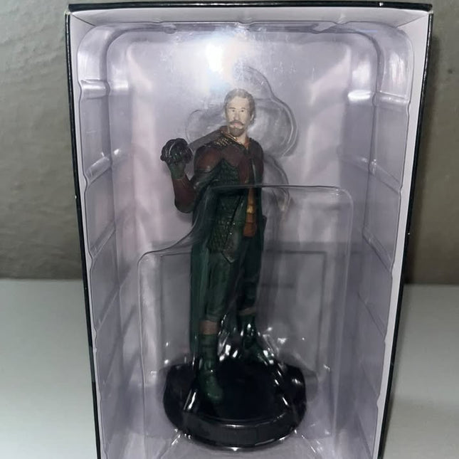 Fandral #53 THOR Marvel Movie Hand painted Eaglemoss figurine with magazine 