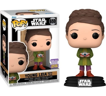 Young Leia #659 Star wars Summer convention (2023) Funko Pop! vinyl 