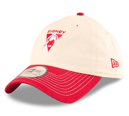 Sydney Swans Bombers AFL Supporter Two-Tone Chrome Cloth strap