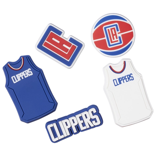 NEW Crocs Jibbitz Nba Los Angeles Clippers 5 Pack