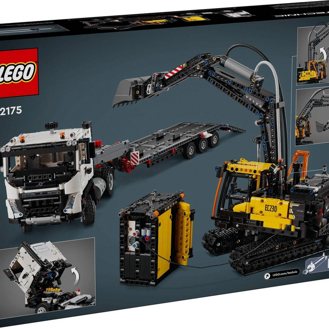 LEGO 42175 Technic Volvo FMX Truck & EC230 Electric Excavator