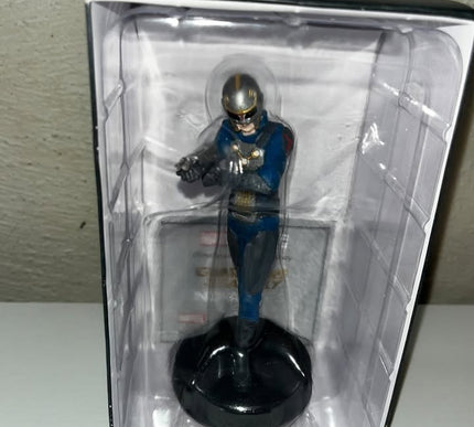 Nova corps #38 Marvel Movie Hand painted Eaglemoss figurine with magazine 