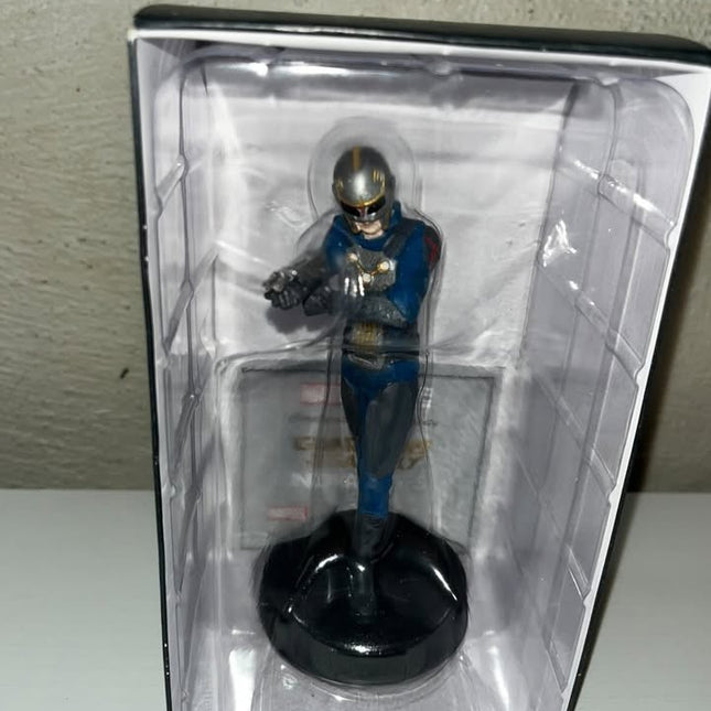 Nova corps #38 Marvel Movie Hand painted Eaglemoss figurine with magazine 