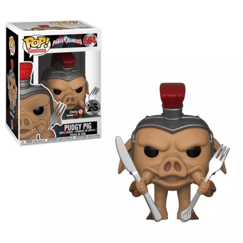 Pudgy Pig #664 Power Rangers Funko Pop! vinyl