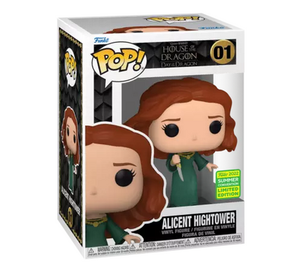 Alicent Hightower #01 Game Of Thrones Funko Pop! vinyl - 2017 (upside sticker)