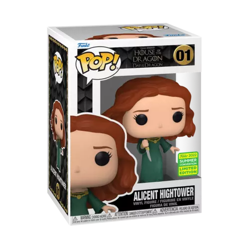 Alicent Hightower #01 Game Of Thrones Funko Pop! vinyl - 2017 (upside sticker)
