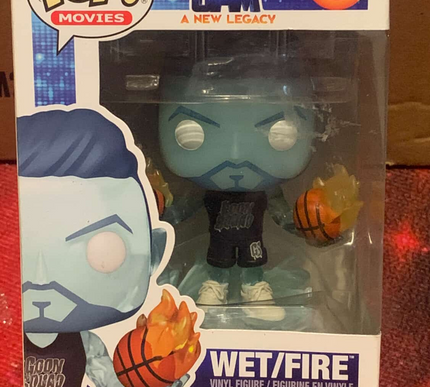 Wet/fire #1088 Space jam "MOVIES" Funko Pop! Vinyl Figure (damaged)