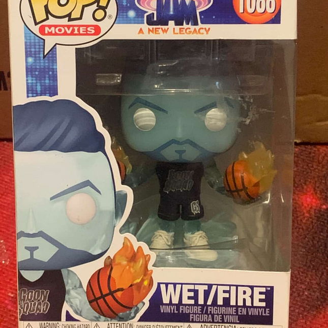 Wet/fire #1088 Space jam "MOVIES" Funko Pop! Vinyl Figure (damaged)