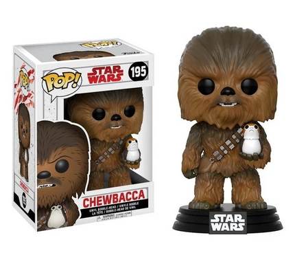 Brand New Funko Pop Star Wars Chewbacca 195 Vinyl Figure