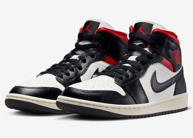 Jordan 1 MidGym Red Panda (Women's) womens 5us BQ6472-061