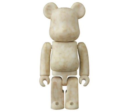 Bearbrick 100% Be@rbrick Series 46 S46 Jelly Bean Rice with Card