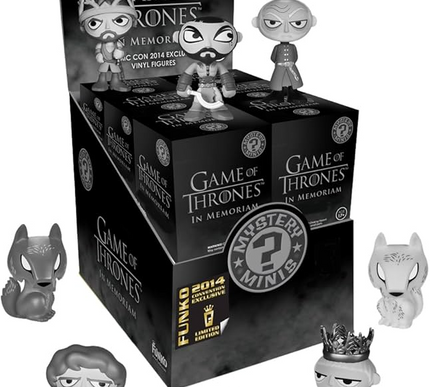 Funko in Memoriam-Game of Thrones Mystery Mini Blind Box Figure 2014 comic con