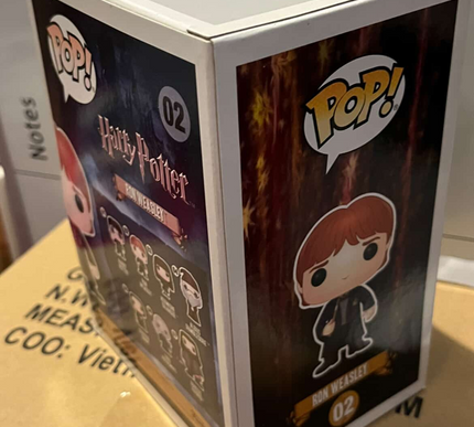 Ron Weasley #02 Harry Potter Funko Pop! vinyl (damaged)