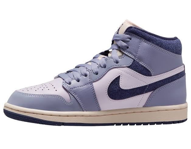 Jordan 1 Mid SE Chenille Sky J Light Purple Size 6us Womens DZ3745-500