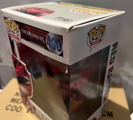 Red Ranger #400 Power Rangers Funko Pop! vinyl (damaged)
